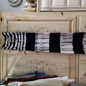 NWOT Dress blue white tie dye size 1